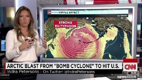 北米大陸を襲う爆弾サイクロン